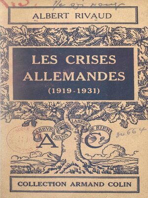 cover image of Les crises allemandes